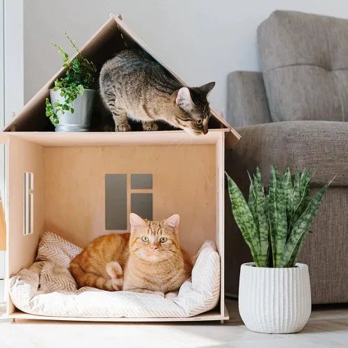 Vista 6 de Hollyone Planta de serpiente falsa de 12 pulgadas, pequeña planta de serpiente artificial en maceta con maceta de cerámica, planta Sansevieria