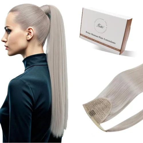 Vista 12 de Hetto Yaki - Extensiones de cabello humano real con clip, color negro azabache, extensiones de cabello rizado con clip, de 14 pulgadas, 5