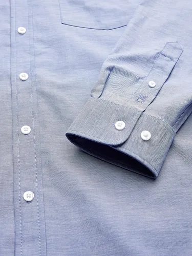 Vista 4 de Cutter & Buck Camisa de manga larga elástica resistente a las arrugas para hombre