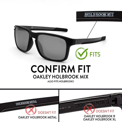 Vista 2 de Apex Lenses Lentes de repuesto polarizadas para gafas de sol Oakley Holbrook Mix OO9384