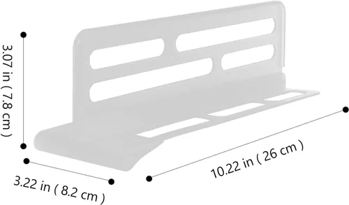 Vista 4 de Divisor de puerta lateral ajustable para refrigerador de 10.23 x 3.22 x 3.07 pulgadas, tablero de partición de alimentos para almacenamiento