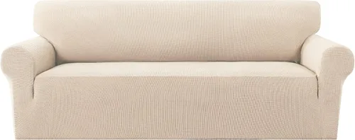Vista 30 de MeilleMaison Funda elástica para silla reclinable, funda para sofá de 1 pieza con parte inferior elástica, lavable, protector de muebles Negro