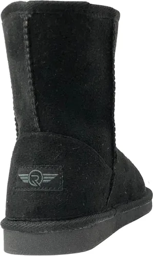 Vista 6 de REDVOLUTION Botas de nieve clásicas para niños, botas de piel sintética para exteriores (niños grandes)