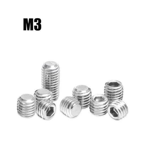 Vista 2 de MFLAMO Tornillos hexagonales M3x3 (15 piezas)