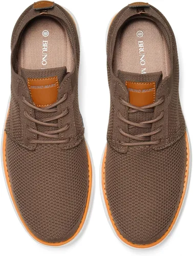 Vista 3 de Bruno Marc Zapatillas de malla para hombre Oxfords ligeras