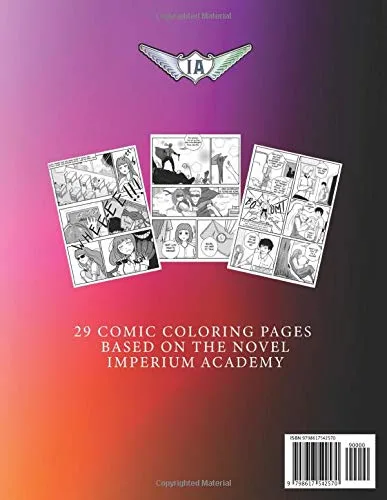 Vista 2 de Imperium Academy Coloring Comic Book