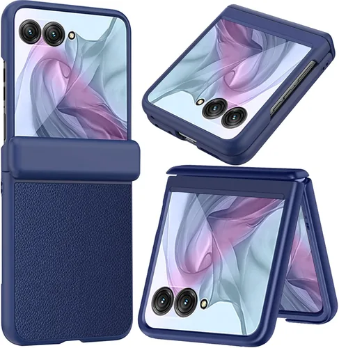 Vista 24 de NINKI Funda para Motorola Razr 60 Ultra con protector de pantalla integrado, protección de bisagra a prueba de golpes, resistente, ultra delgada