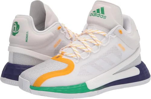 Vista 7 de Adidas D Rose 11 - Tenis de baloncesto para hombre, color blancomorado universitariodorado, Blanco