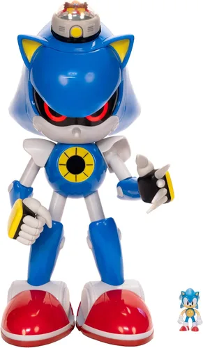 Vista 12 de Sonic The Hedgehog Sonic Super Set 16 Pack Eggman+ Figura [Exclusivo de Amazon] Paquete de 16