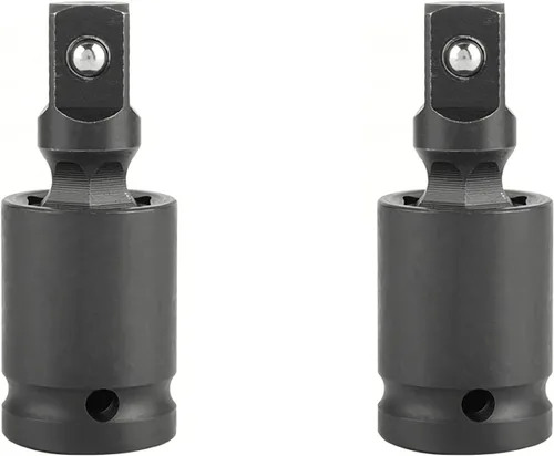 Vista 7 de Adaptador de zócalo giratorio universal de 1/2", extensión de zócalo de impacto negro, acero CR-V