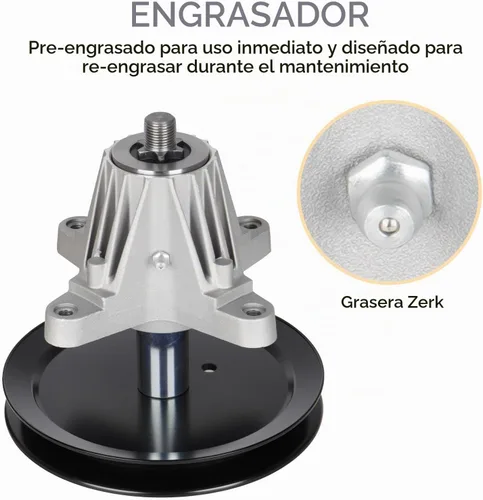 Vista 4 de AEagle Kit de reconstrucción de plataforma de cortacésped de 46 pulgadas, correa tensora de husillo 918-04636 918-04636A 918-04865 918-04865A