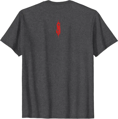Vista 85 de Slipknot Tribal Calavera playera, niños 12, Rojo