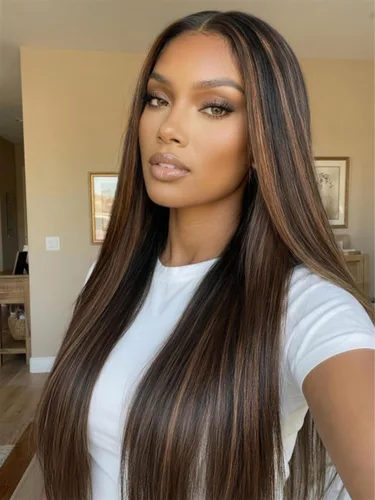 Vista 19 de Nadula Pelucas de cabello humano lacio Yaki sin pegamento con encaje frontal de 7 x 5 pulgadas, nudos invisibles, predepilados, pretodo, 3S, listo