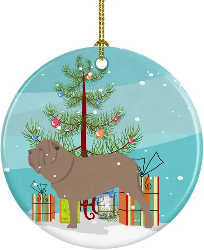 Vista 26 de Caroline's Treasures Cavalier King Charles Spaniel - Adorno de cerámica para árbol de Navidad, decoración colgante para el hogar, Navidad, fiestas
