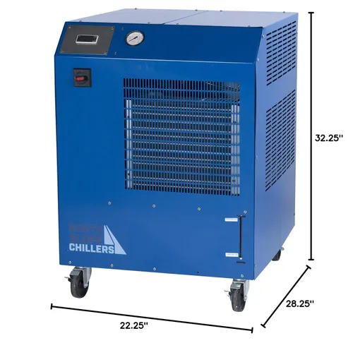 Vista 15 de NSC0500-110/1 Freeze Enfriador industrial de 1/2 toneladas, 6,000 BTU's/hr, ideal para láseres, grabadores, máquinas, equipos de soldadura