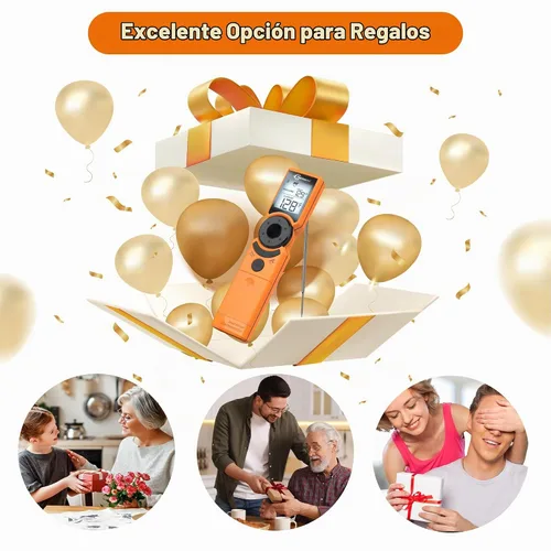 Vista 8 de Termómetro digital de carne para parrilla, termómetros