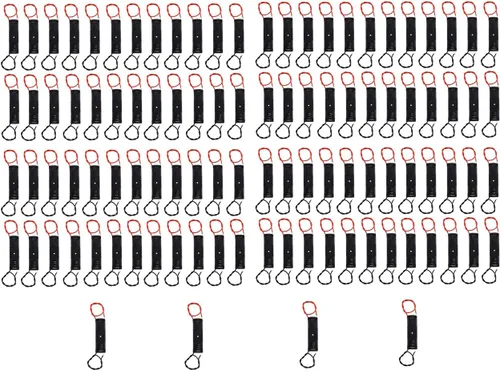 Vista 2 de 3 unids 1 x 1.5 V AA batería resorte clip negro plástico 1 x 1.5 V AA caja soporte caja negro cable rojo cables