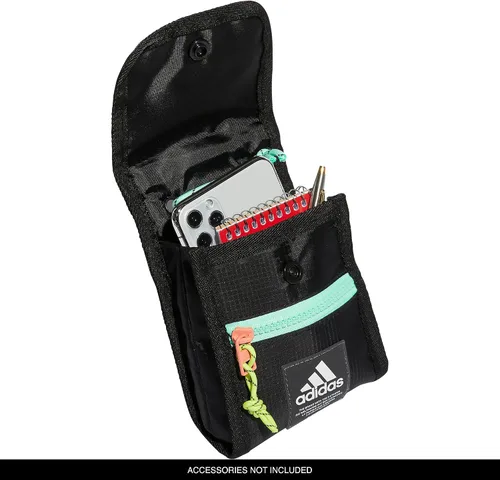 Vista 3 de adidas Bolso cruzado para el cuello para viajes y festivales, Cartera cruzada para el cuello de viaje y festival