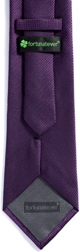 Vista 2 de Corbatas sólidas hechas a mano para hombre, corbata extra larga para hombres con caja de regalo, 63 x 3.54 pulgadas