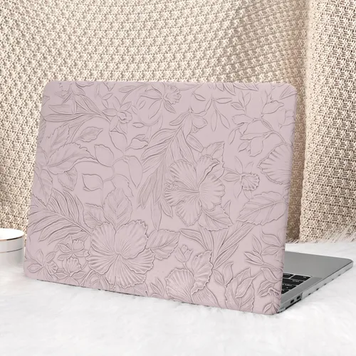 Vista 7 de Seorsok Funda compatible con MacBook Air de 15 pulgadas versión 2026 2025-2023 M5 A3448 M4 A3241 M3 A3114 M2 A2941 Touch ID, funda rígida de piel