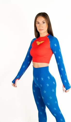 Vista 4 de DC Comics Conjunto de 2 leggings de 2 piezas para mujer Maravilla Batgirl Harley Quinn Supergirl