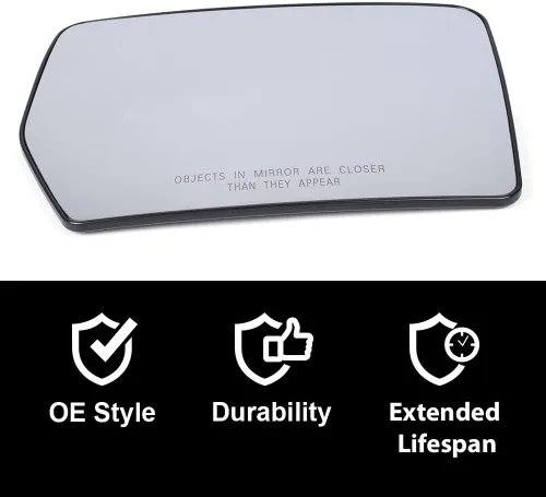 Vista 3 de GRAND ORANGE Espejo retrovisor eléctrico con soporte trasero no calentado, lado izquierdo del conductor, compatible con Ford F150 2004 2005 2006