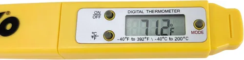 Vista 5 de TOKO Termómetro digital de nieve para depilación de esquí y afinación de snowboard, medidor de temperatura preciso °F/°C con función de memoria