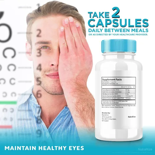 Vista 6 de Eyevita Plus Cápsulas - Apoyo integral para tu vista, Eyevita Plus Advanced Eye Nutrition, vitaminas oculares, fórmula totalmente natural