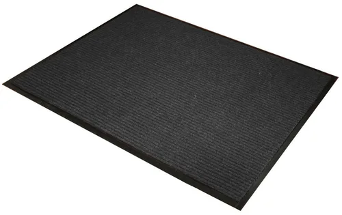 Vista 3 de Durable Spectra-Rib Tapete de entrada interior con respaldo de vinilo, 2 x 3 pies, marrón