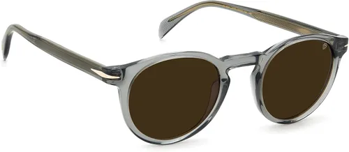 Vista 2 de David Beckham DB 1036S - Gafas de sol para hombre, color gris transparente, 4923145