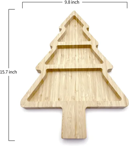 Vista 7 de Tabla de Servir de Bambú, Platos Reutilizables de Bambú para Múltiples Espacios, Juego de Tabla para Charcutería de Forma Novedosa con Cuchillo