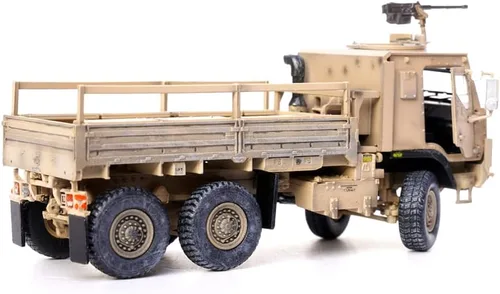 Vista 2 de Motor City Classics 1:72 Escala US M1083 FMTV (cabina blindada) Vehículo táctico mediano - Camuflaje del desierto - 12219PB - Panzerkampf