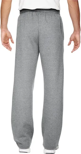 Vista 4 de Fruit of the Loom - Pantalones de sudadera de forro polar para hombre Athletic Heather