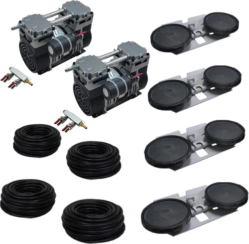 Vista 19 de Sistema de aireación profesional - Bomba aireadora de estanque de 1/2 HP 3.9 CFM