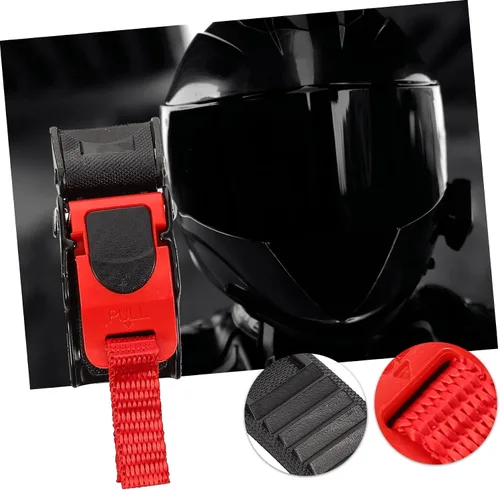 Vista 2 de Zerodeko 2 accesorios de hebilla de liberación rápida para motocicleta, clips duraderos para correa de barbilla, accesorios versátiles y fiables
