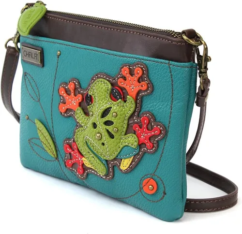 Vista 66 de CHALA Mini bandolera/bolso con correa convertible elegante, compacto, versátil