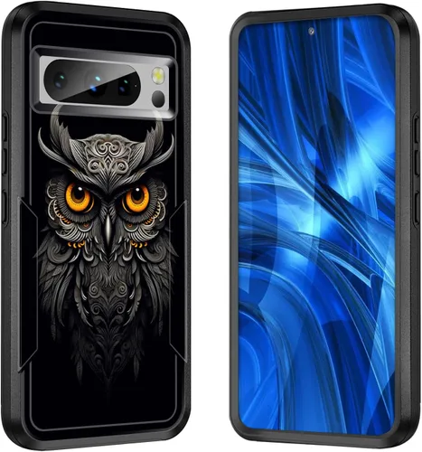 Vista 29 de Funda para Pixel 7A, [probada contra caídas de grado militar] Funda protectora resistente a prueba de golpes para Google Pixel 7A de 6.1 pulgadas