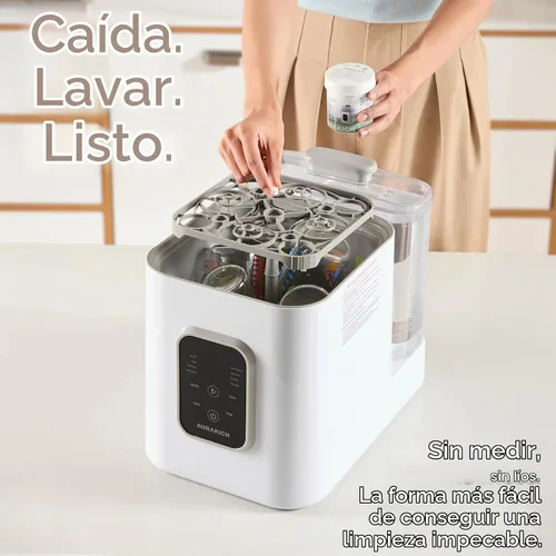 Vista 6 de Tabletas detergentes para lavadora de botellas, 120 tabletas