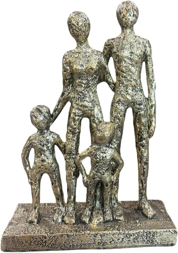 Vista 12 de Lescafita Figurillas Románticas de Pareja Escultura – Escultura Abstracta de Pareja en Banco de Piedra, Estatua de Decoración Moderna para el Hogar