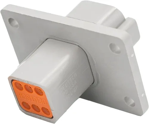 Vista 3 de Kits de Conectores Serie DT 3Pinos Grises con Brida Sellados para Cable Eléctrico Auto 14-20AWG (DT04-3P-L012)