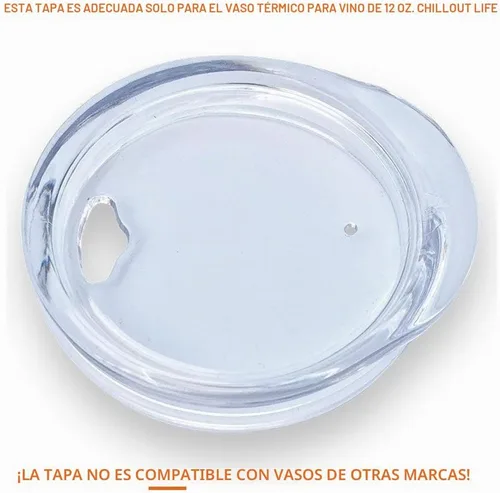 Vista 2 de CHILLOUT LIFE Replacement Lid Tumbler & Insulated Coffee Mug