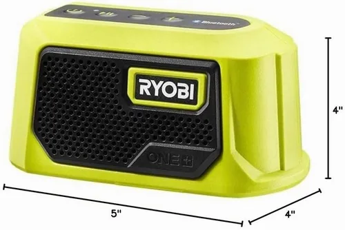 Vista 2 de Ryobi One+ Ryobi PAD02B ONE+ 18V Altavoz Bluetooth Compacto Inalámbrico (Solo Herramienta)
