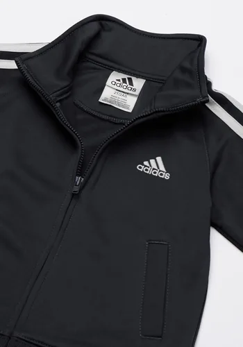 Vista 4 de adidas Tricot - Conjunto de ropa de chaqueta y pantalón para niño