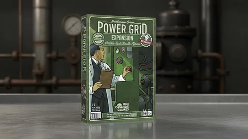 Vista 2 de Rio Grande Games Power Grid Juego de mesa de estrategia para Oriente Medio