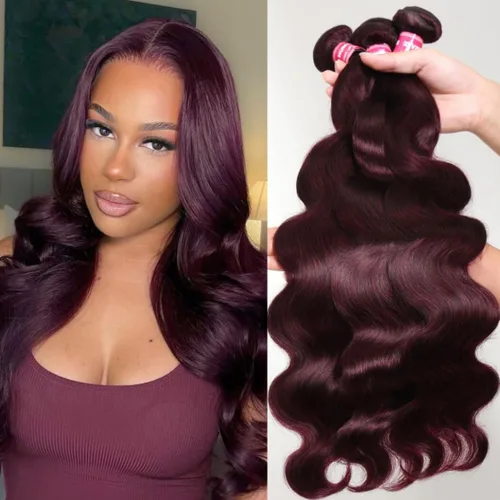 Vista 23 de Beauty Forever Yaki - Extensiones de cabello humano virgen mongol sin procesar, grado 12A, 3 paquetes de cabello humano virgen mongol sin procesar