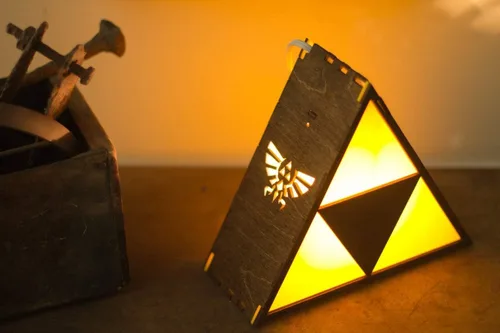 Vista 4 de Zelda Triforce Lamp