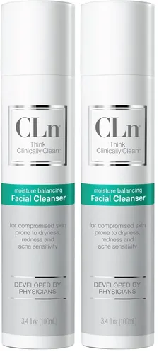 Vista 9 de CLn® Limpiador facial - Limpiador facial hidratante con glicerina, para pieles propensas a la sequedad, eczema, enrojecimiento, irritación