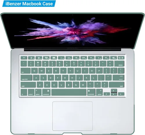 Vista 152 de IBENZER - Compatible con Funda para MacBook Pro de 13 Pulgadas 2015 2014 2013 Finales 2012 A1502 A1425, Carcasa Rígida con Cubierta para Teclado