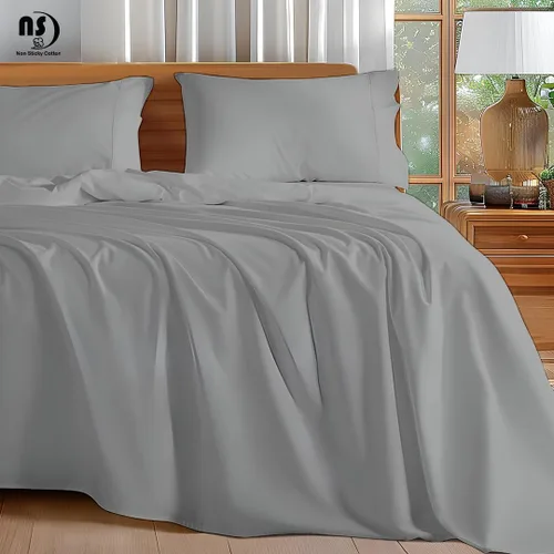 Vista 17 de Juego de sábanas divididas tamaño King para camas ajustables con bolsillo profundo, juegos de sábanas bajeras individuales XL para cama ajustable