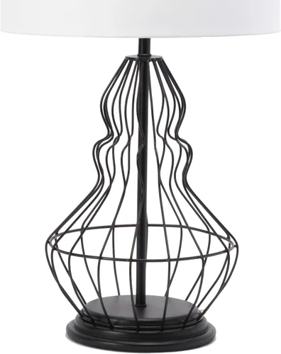 Vista 5 de nuLOOM Porter - Lámpara de mesa de hierro de 25 pulgadas, bronce
